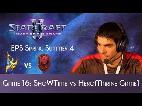 HotS G16 ShoWTimE P) vs HeroMarine (T) G1