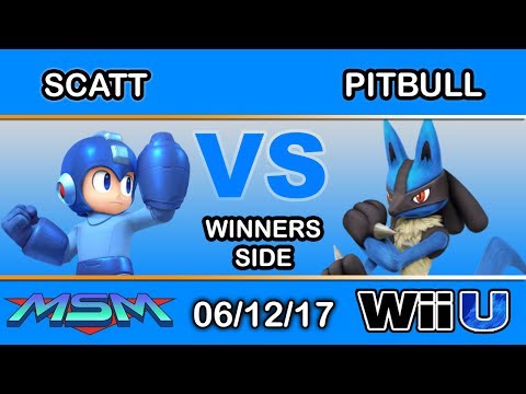 MSM 100 - MVG | ScAtt (Mega Man) Vs. Pitbull (Lucario) Winners Side
