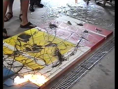 Jiri Suchy Hot Glass Painting