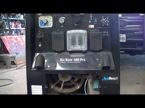 Troubleshooting Miller Big Blue 400 - Checking/Replacing Brushes