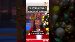 No apology from Goldberg for claiming Musk and JD Vance conspired to kill Trump