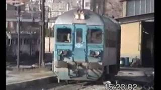preview picture of video 'OSE Ganz Mavag DMU at Volos station'