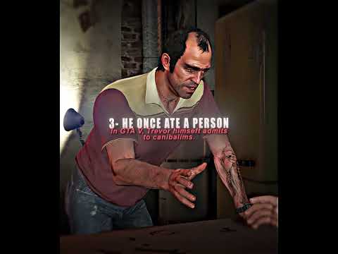Most Disturbing Facts of Trevor Philips 💀 | Gta edit [4K] #shorts #gta #gtaedit #gtav