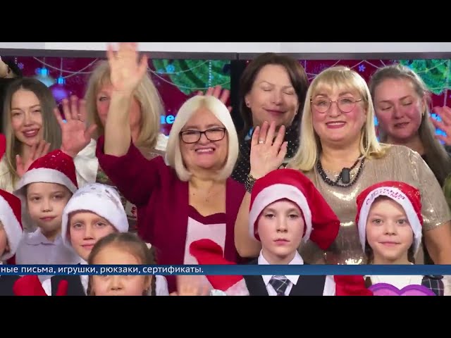 На телеканале «АКТИС» завершился музыкальный марафон «Новогодние песни споём вместе»