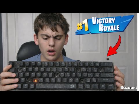 Fortnite But Every Time I Lose, I Downgrade My Setup