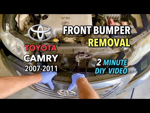 Toyota Camry - Front Bumper Removal - 2007-2011