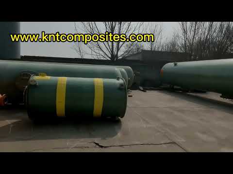 Storage of GRP tanks and towers,