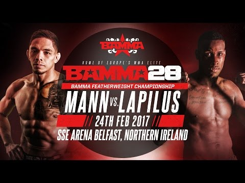 Ronnie Mann vs Damien Lapilus | BAMMA 28