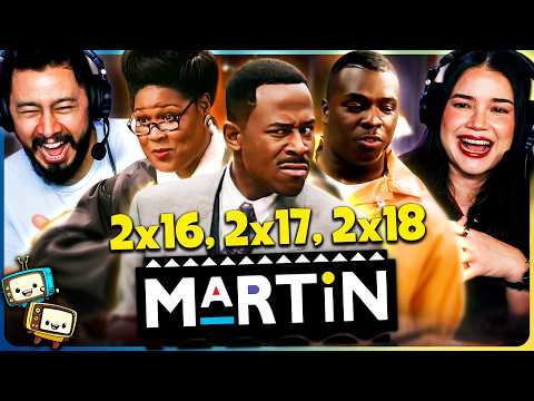 MARTIN (1993) 2x16, 2x17 & 2x18 Reaction! | First Time Watch | Martin Lawrence w/ Jaby Koay