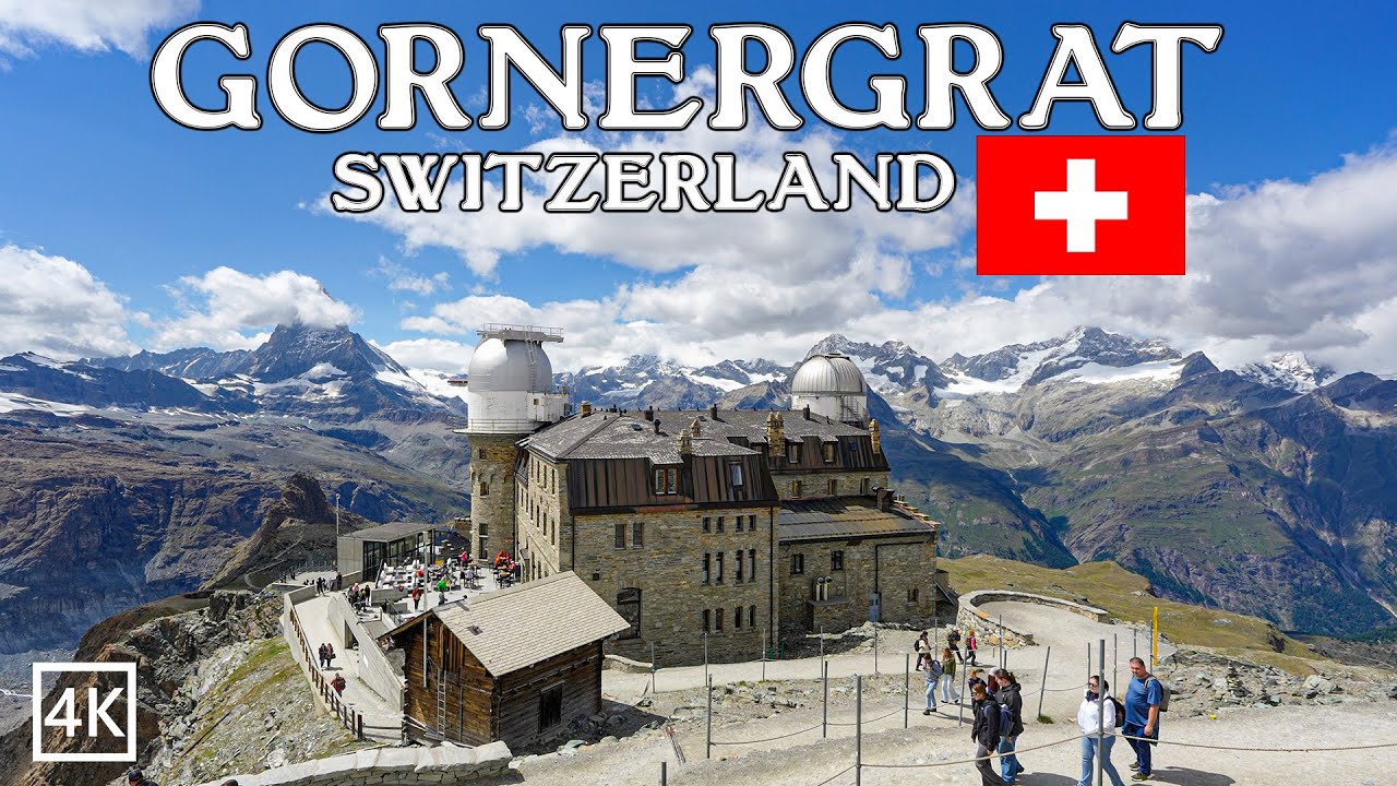 Gornergrat Zermatt 🇨🇭 | Most Breathtaking Panorama Views Of The Matterhorn | Switzerland 4K 60 fps