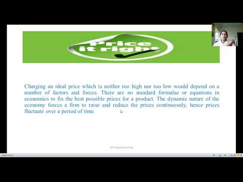 Introduction to Pricing, Meaning of Price, pricing, Pricing policy