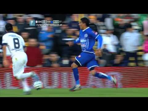 Expulsión de Jerez Silva. Central 0 - Godoy Cruz 0. Fecha 4. Torneo Primera División 2014. FPT