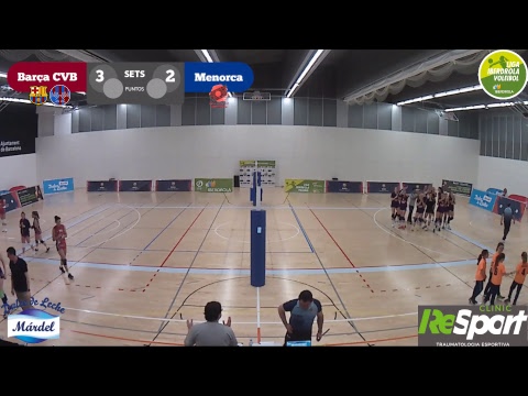 Barça - Menorca Jornada 19 voley