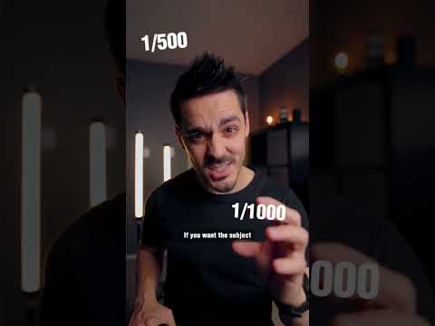 Take SHARPER PHOTOS with this RULE 📷 What is Shutter Speed?