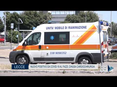 18 Giugno 2020   Lecce   Nuovo positivo da Covid 19 al Fazzi, chiusa cardiochirurgia
