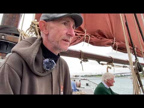 BLITZING ALONG THE TAMAR 1 - on the Lynher of Cremyll barge. 1