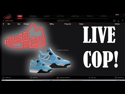 NSB LIVE COP: Air Jordan 4 University Blue UNC Drop. Hit Multiple Pairs!!! 4/28/2021