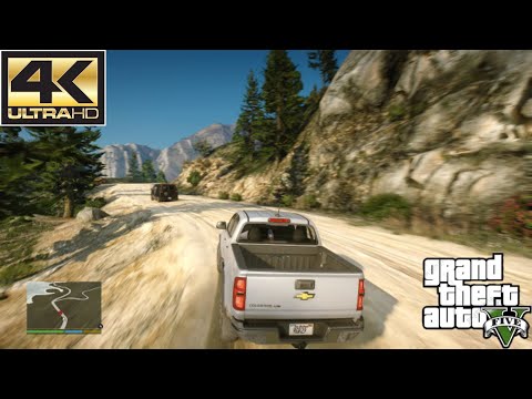 Grand Theft Auto 5 4K Ultra Graphics Gameplay - GTA 5 PC 4K 60FPS