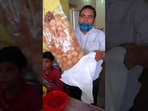 Biggest Dahi Golgappe Making Rs. 50/- Only😍 #ahmedabadfood #shorts