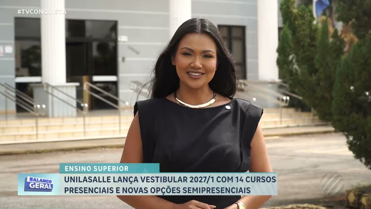 Unilasalle Lucas abre inscrições para o Vestibular 2027/1 com cursos presenciais e semipresenciais