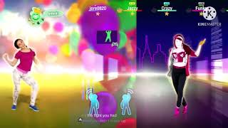 Just Dance 2020 and Kids 2014 Hit the lights comparison