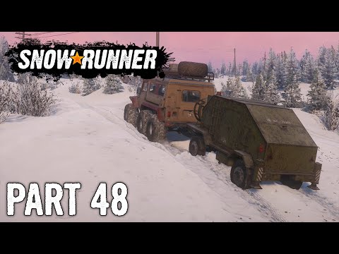 SnowRunner | Walkthrough Gameplay | Part 48 | Forgotten Prototype | Xbox One