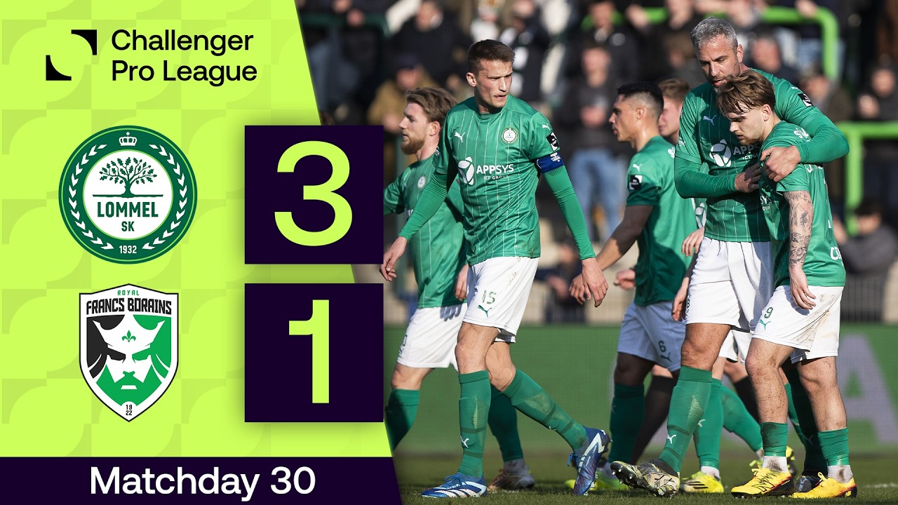 Lommel SK vs Royal Francs Borains Highlights