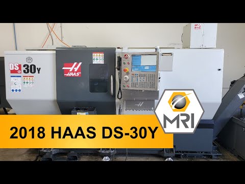 2018 HAAS DS-30Y CNC LATHE