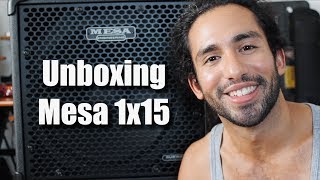 Video thumbnail for Unboxing Mesa Subway 1x15 Ultra-Lite Cab by IvanBassist