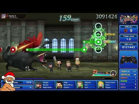 Theatrhythm Final Bar Line - Battle 2 (FFV) (Ultimate Perfect Chain)