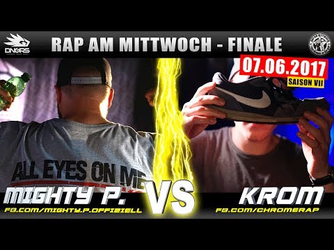 RAP AM MITTWOCH BERLIN: MIGHTY P. vs KROM 07.06.17 BattleMania Finale (4/4) GERMAN BATTLE