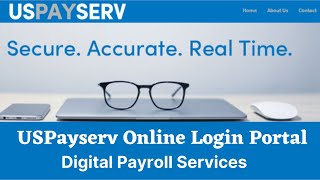 USPayserv Online Login Portal | Digital Payroll Services