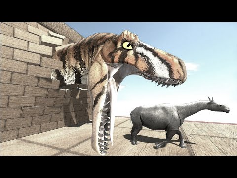 Surprise Megalosaurus Attack to Mammals