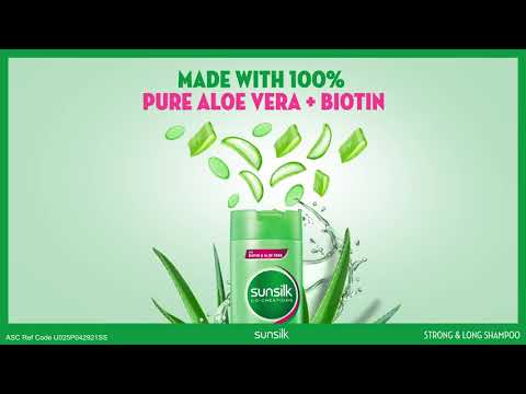 Sunsilk Long & Strong with Pure Aloe Vera + Biotin