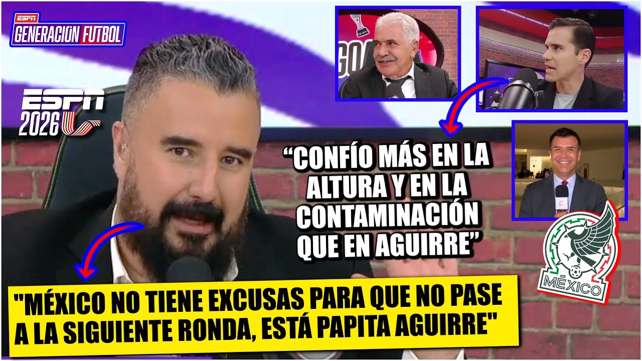 GRUPO del MUNDIAL QUEDÓ PAPITA. Tuca categórico: Con nivel que juega MÉXICO, no ganan | Generación F