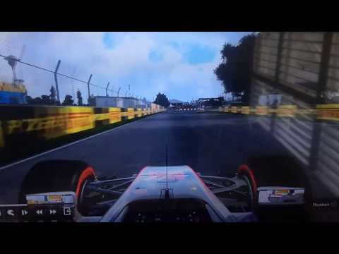 Racing in Canada in a haas f1 2017 recreate of pascal wehrlein in monaco