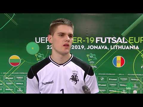 Under-19 Futsal EURO. Komentarai: Lietuva