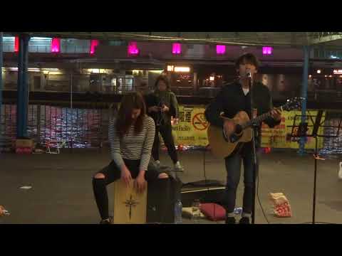 Oscar - 念 (原創歌) @尖沙咀碼頭Busking 2017.11.18