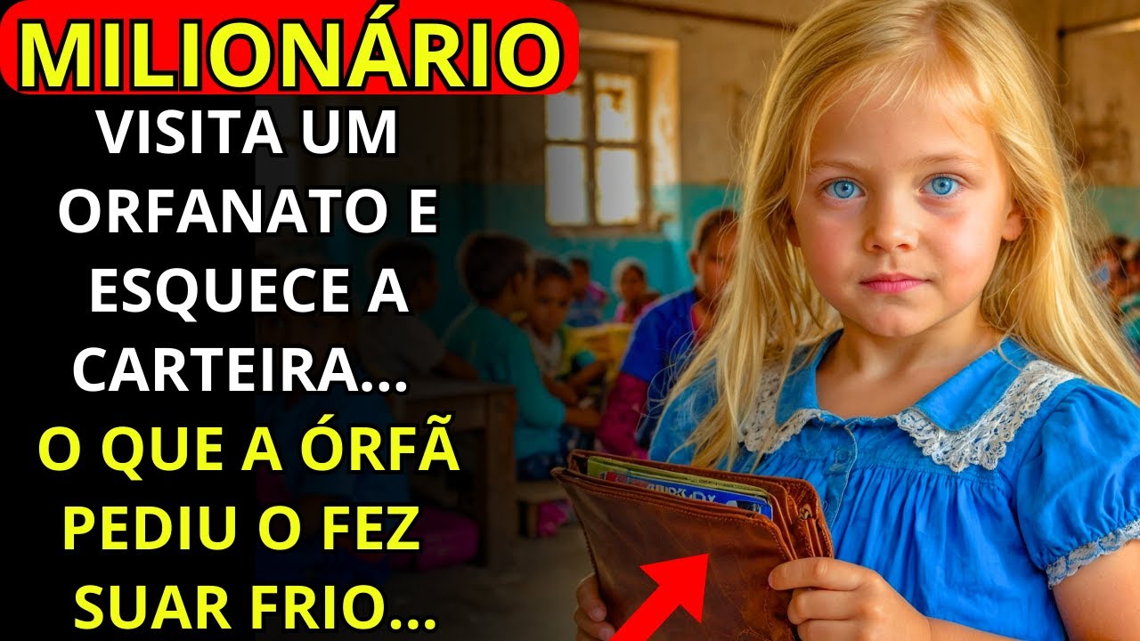 MILIONÁRIO VISITA ORFANATO E ESQUECE A CARTEIRA, O QUE A ORFÃ FEZ O DEIXOU HORRORIZADO...