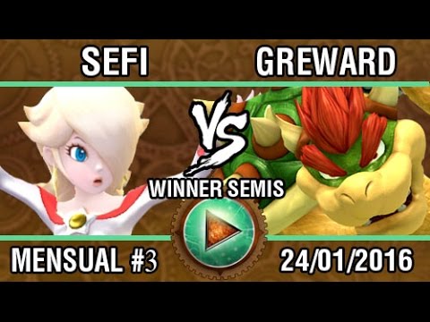[Afterlife 3] Greward (Bowser) vs SefiCompacto (Estela) SSB4 Winner Semis