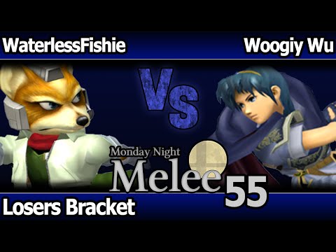 MNM 55 Melee - FX | WaterlessFishie (Fox) vs Woogity Wu (Marth) - Losers Bracket