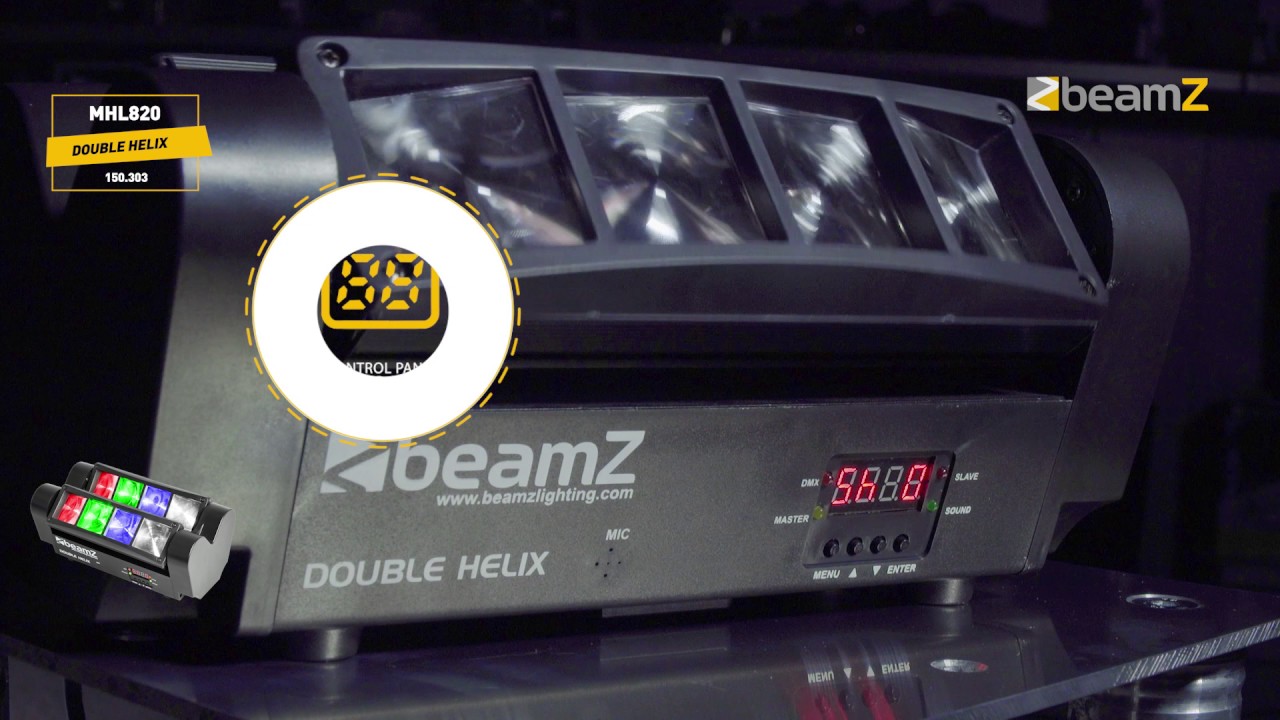 BeamZ Pro Effet lumineux MHL820 Double Helix