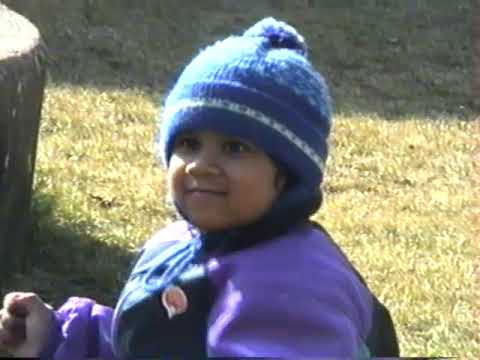 Aruna, Suraj, Prashant & Hari Sharma Kvarntorget to Kvarnengallerian, Uppsala, May 27, 1993