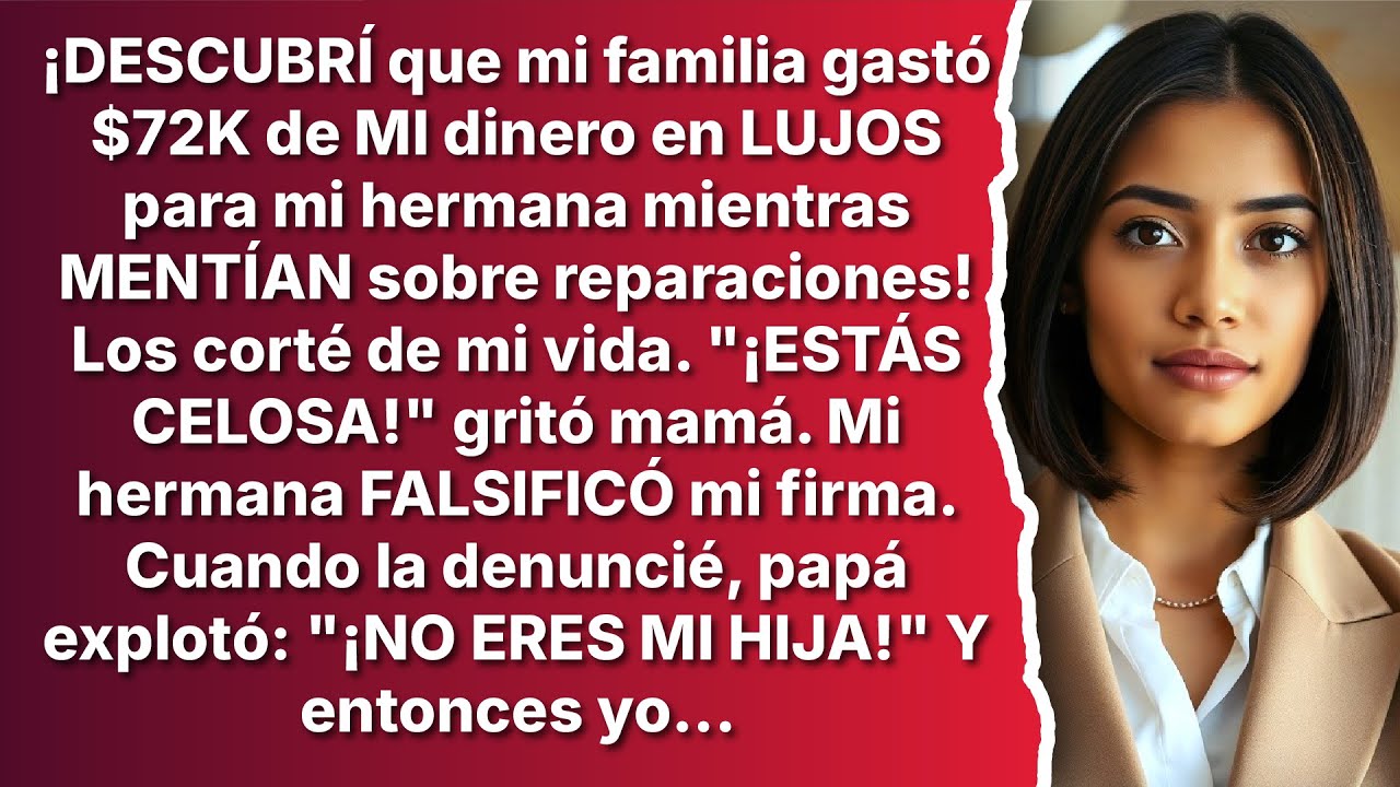 Mis Padres Usaron MI Dinero Para Los DERROCHES de Lujo de Mi Hermana y Me ENGAÑARON...