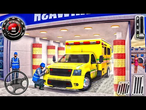 Smart Car wash Workshop: Service Garage - Ambulance Simulator - Best Android GamePlay