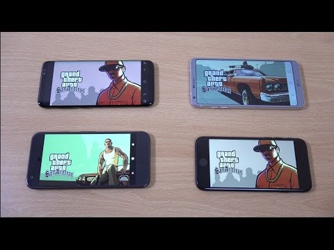 Samsung Galaxy S8 vs LG G6 vs iPhone 7 vs Google Pixel - Gaming Comparison!