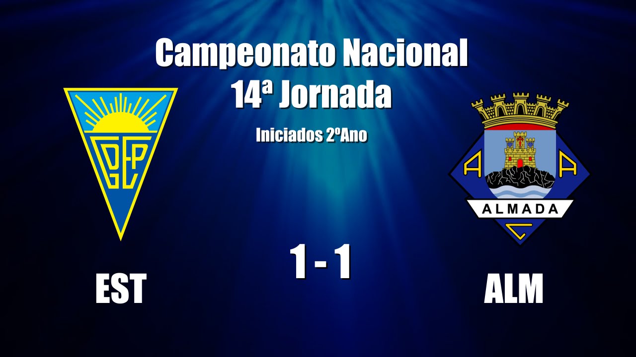 Iniciados 2º ano - Estoril Praia 1 vs 1 Almada