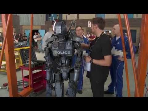 Chappie: Behind the Scenes Movie Broll 1- Hugh Jackman, Sigourney Weaver | ScreenSlam