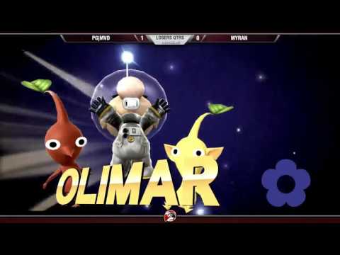 Vitality Singles 7/30/16 - Losers Qtrs - MVD (Diddy) vs. Myran (Olimar) - Smash 4
