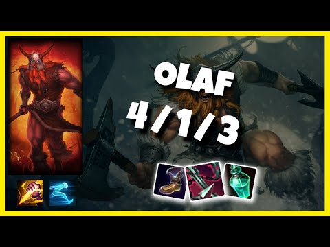 Olaf 11.3 S11 Jungle Challenger Replay (4/1/3) - BR